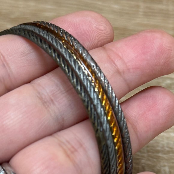 Metallic Bangles set of 4 - Picture 4 of 7